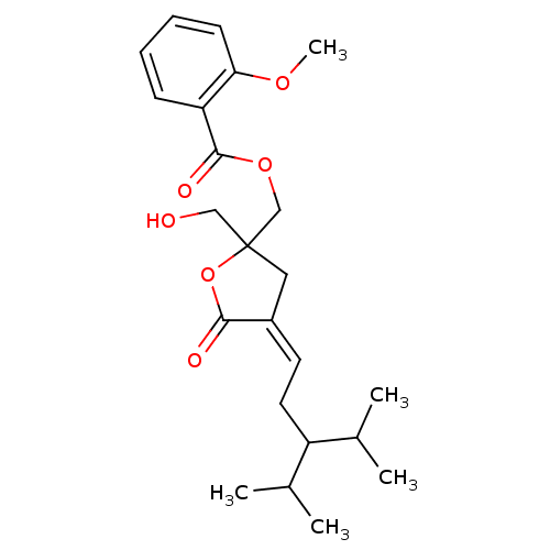 Chemical structure of BindingDB Monomer ID 50187536