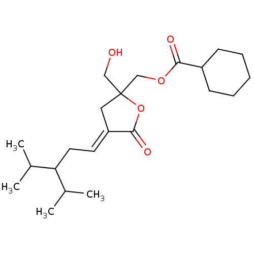 Chemical structure of BindingDB Monomer ID 50187537