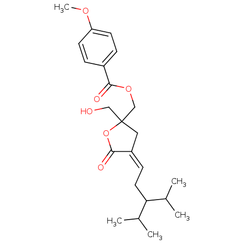Chemical structure of BindingDB Monomer ID 50187538