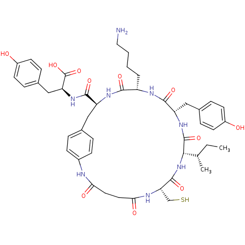 Chemical structure of BindingDB Monomer ID 50187724