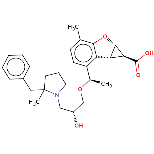 Chemical structure of BindingDB Monomer ID 50190163