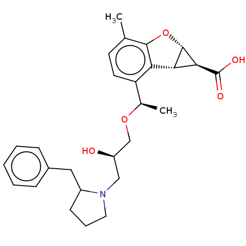 Chemical structure of BindingDB Monomer ID 50190164