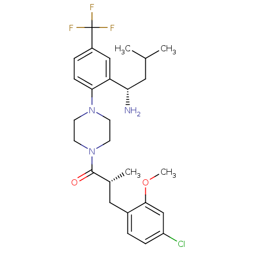 Chemical structure of BindingDB Monomer ID 50190978