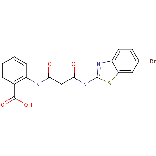 Chemical structure of BindingDB Monomer ID 50191033