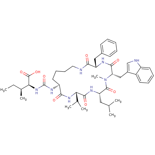 Chemical structure of BindingDB Monomer ID 50192336