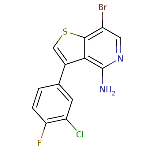 Chemical structure of BindingDB Monomer ID 50195883