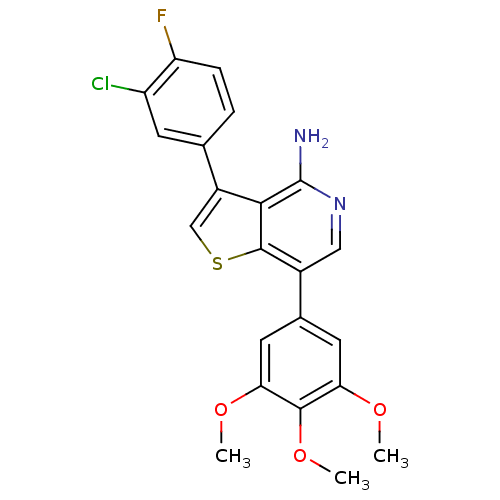 Chemical structure of BindingDB Monomer ID 50195884