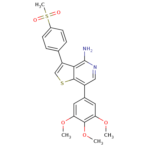 Chemical structure of BindingDB Monomer ID 50195886