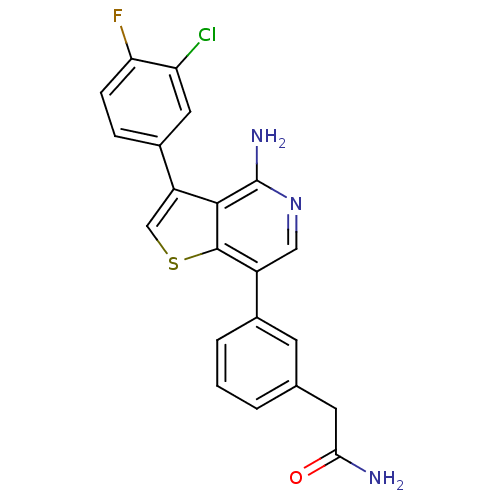 Chemical structure of BindingDB Monomer ID 50195888