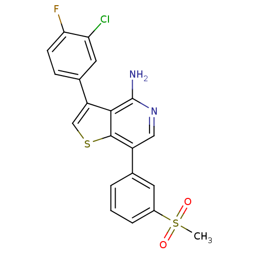 Chemical structure of BindingDB Monomer ID 50195892
