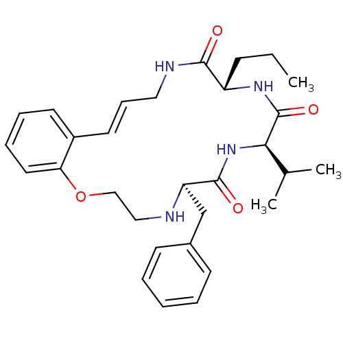 Chemical structure of BindingDB Monomer ID 50199373