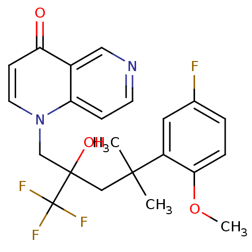 Chemical structure of BindingDB Monomer ID 50201088