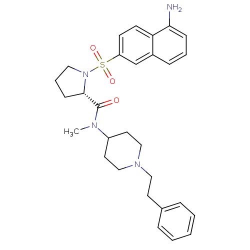 Chemical structure of BindingDB Monomer ID 50209247