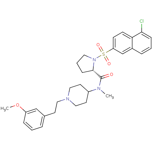 Chemical structure of BindingDB Monomer ID 50209265