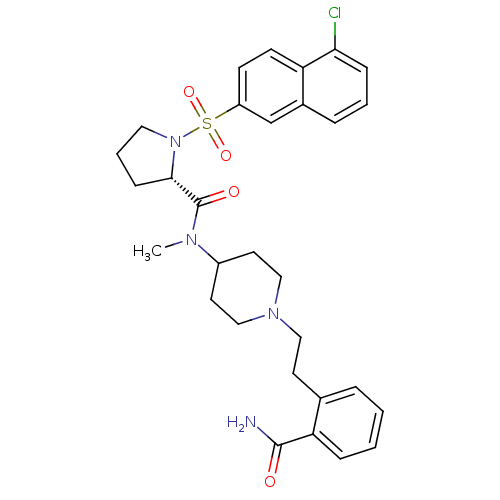 Chemical structure of BindingDB Monomer ID 50209278