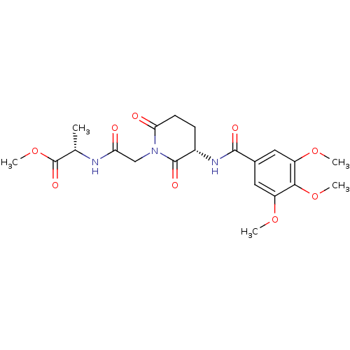Chemical structure of BindingDB Monomer ID 50210536