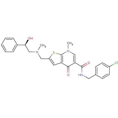 Chemical structure of BindingDB Monomer ID 50210604