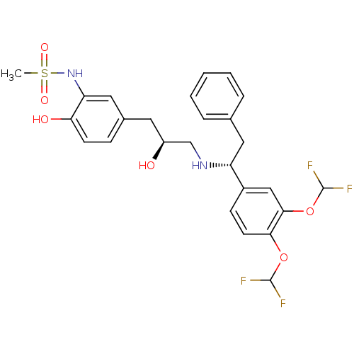 Chemical structure of BindingDB Monomer ID 50214233