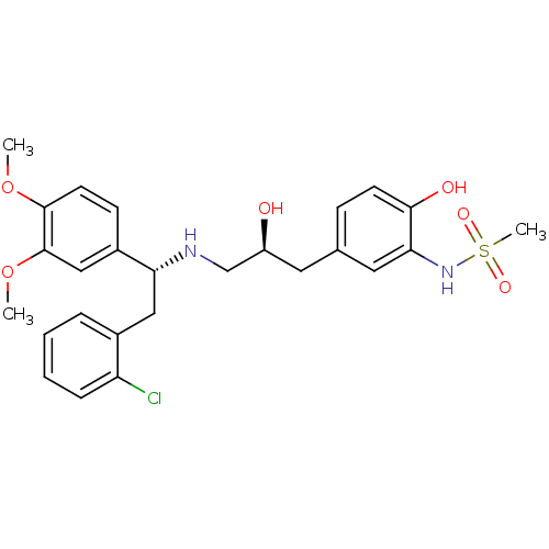 Chemical structure of BindingDB Monomer ID 50214248
