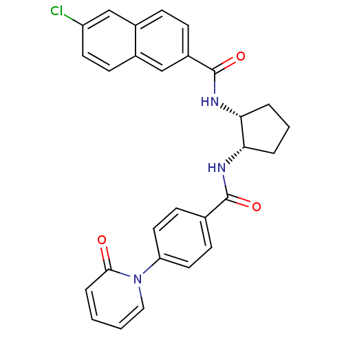 Chemical structure of BindingDB Monomer ID 50216565