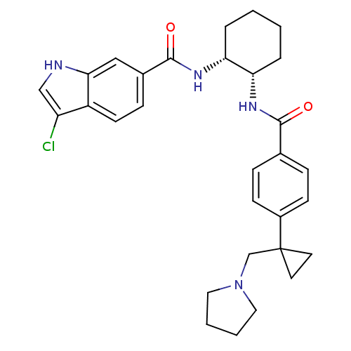 Chemical structure of BindingDB Monomer ID 50216584