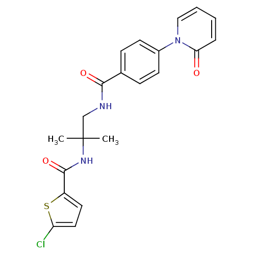 Chemical structure of BindingDB Monomer ID 50216597