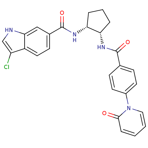 Chemical structure of BindingDB Monomer ID 50216604