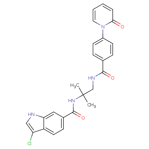 Chemical structure of BindingDB Monomer ID 50216606