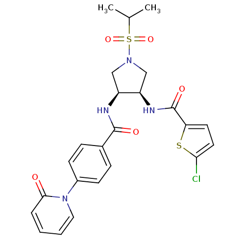 Chemical structure of BindingDB Monomer ID 50218304