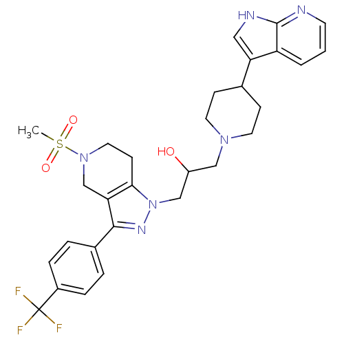 Chemical structure of BindingDB Monomer ID 50221219