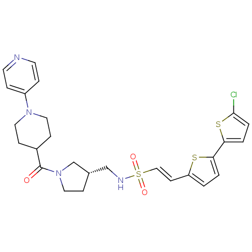 Chemical structure of BindingDB Monomer ID 50222062