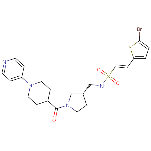 Chemical structure of BindingDB Monomer ID 50222064