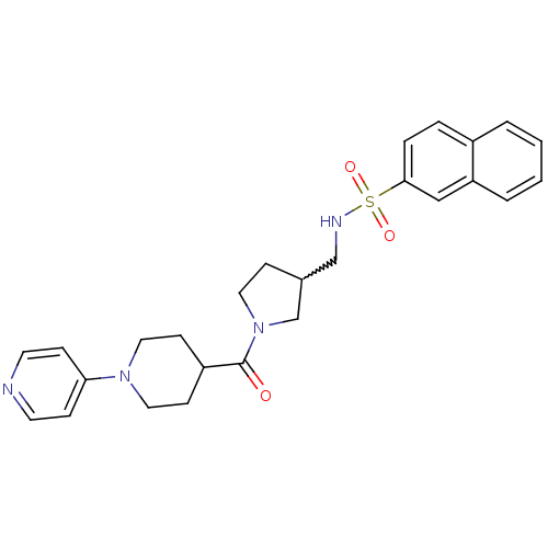 Chemical structure of BindingDB Monomer ID 50222067