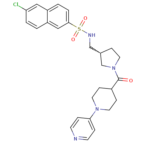 Chemical structure of BindingDB Monomer ID 50222070