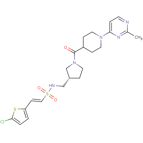 Chemical structure of BindingDB Monomer ID 50222073