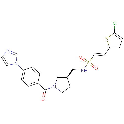 Chemical structure of BindingDB Monomer ID 50222076