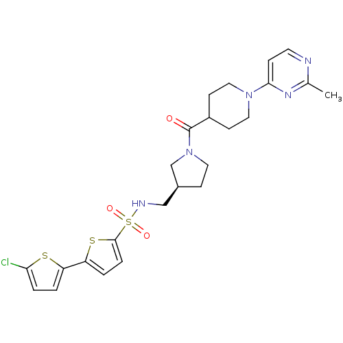 Chemical structure of BindingDB Monomer ID 50222077