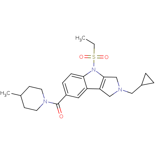 Chemical structure of BindingDB Monomer ID 50222804