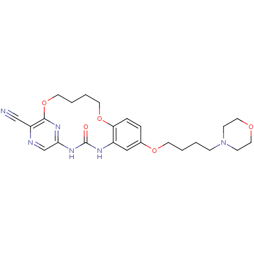 Chemical structure of BindingDB Monomer ID 50224619