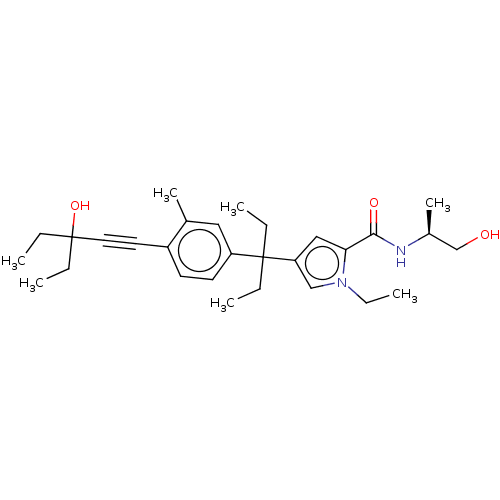 Chemical structure of BindingDB Monomer ID 50233326