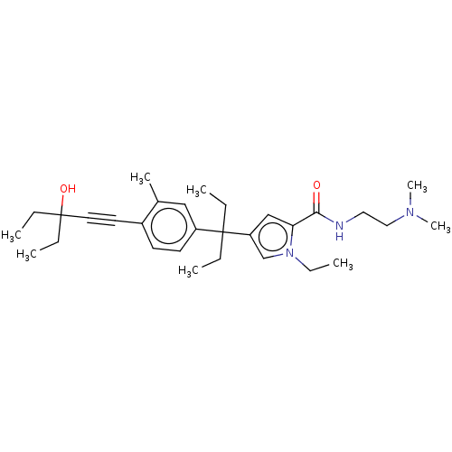 Chemical structure of BindingDB Monomer ID 50233340