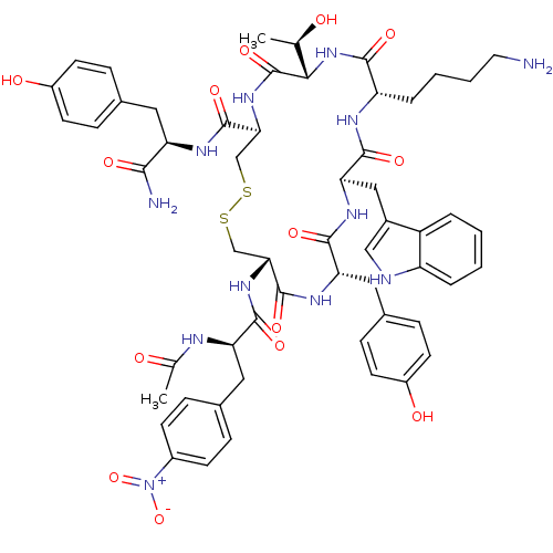 Chemical structure of BindingDB Monomer ID 50243509