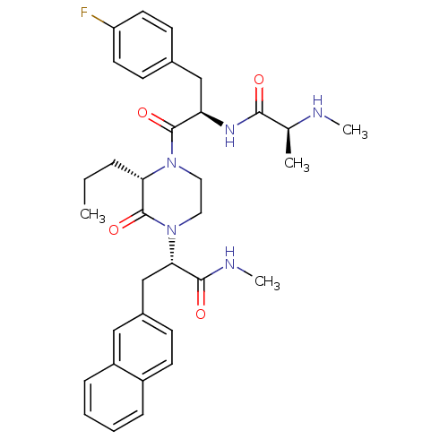 Chemical structure of BindingDB Monomer ID 50253746