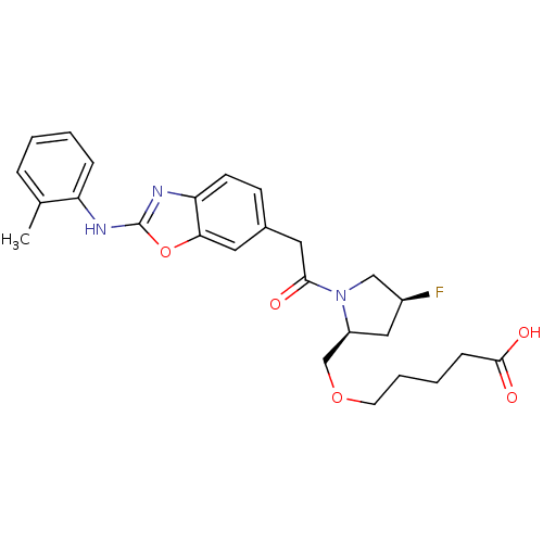 Chemical structure of BindingDB Monomer ID 50255783