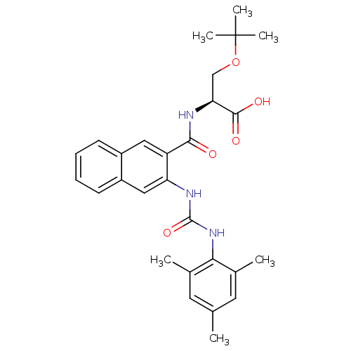 Chemical structure of BindingDB Monomer ID 50256620