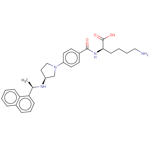 Chemical structure of BindingDB Monomer ID 50261660