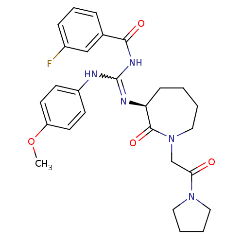 Chemical structure of BindingDB Monomer ID 50262343