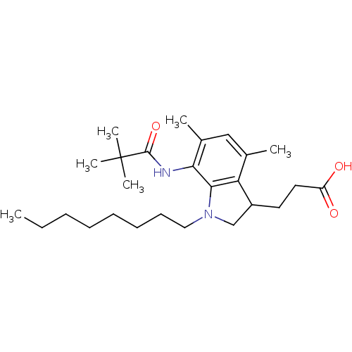 Chemical structure of BindingDB Monomer ID 50263193