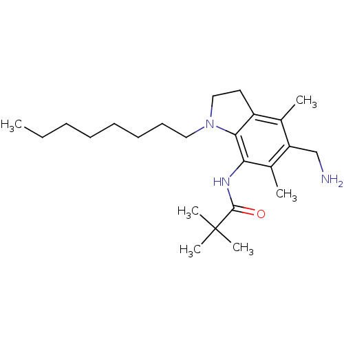 Chemical structure of BindingDB Monomer ID 50263196