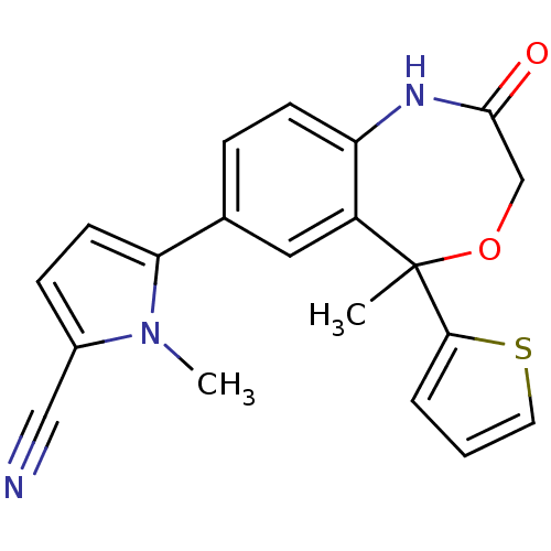 Chemical structure of BindingDB Monomer ID 50264285
